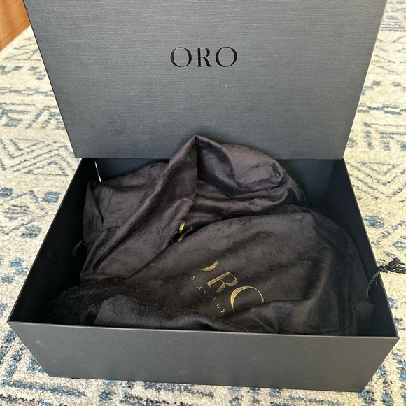 ORO reggio LEATHER boots in tan velvet, sz men 10, made in SPAIN - Picture 4 of 11